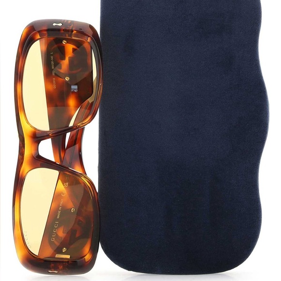 Men New favorite Authentic Gucci GG1251S 002 56 - Havana sunglasses - Picture 17 of 17